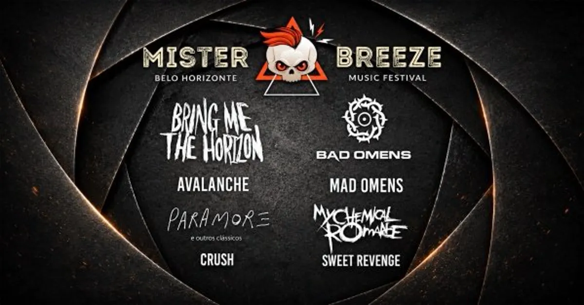 01 06 Misterbreeze Bring Me To Horizon Bad Omens My Chemical Romance Paramore E Mais