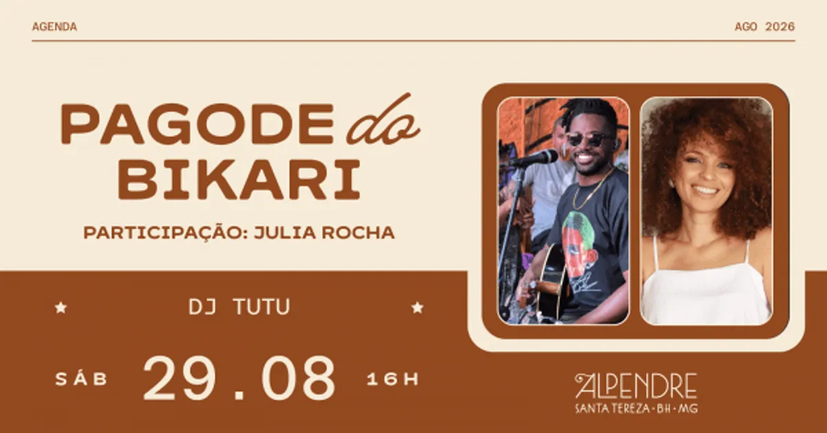 Pagode do Bikari - Parcicipação Júlia Rocha