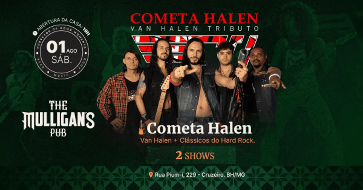 Mulligan's: Cometa Halen (Van Halen & Hollywood Hits)