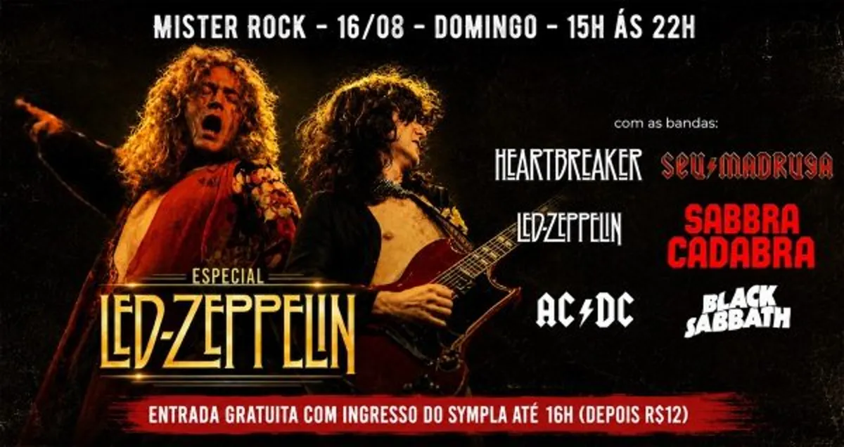 16 08 Especial Led Zeppelin Black Sabbath Led Zeppelin E Ac Dc
