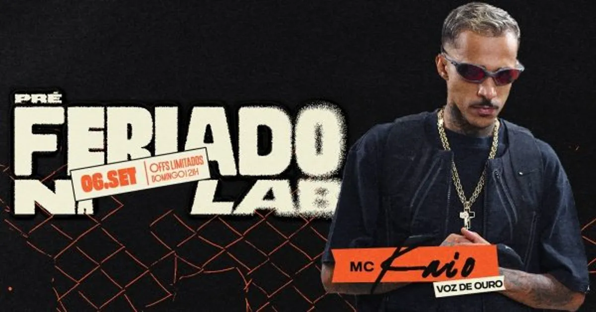 Pre Feriado Na Lab Com Mc Kaio Voz De Ouro