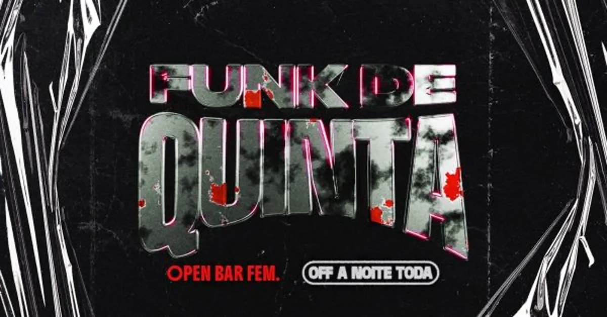 Funk De Quinta Open Bar Feminino
