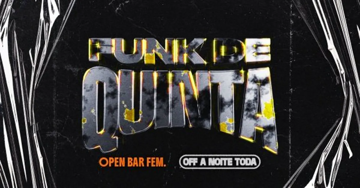 Funk de Quinta - Open Bar Feminino