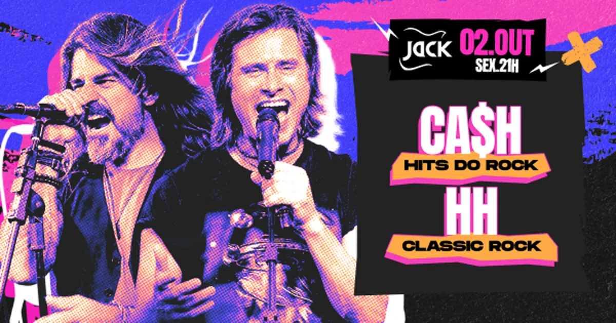 Sexta Jack! Ca$H (Hits do Rock) + Hh (Classic Rock)