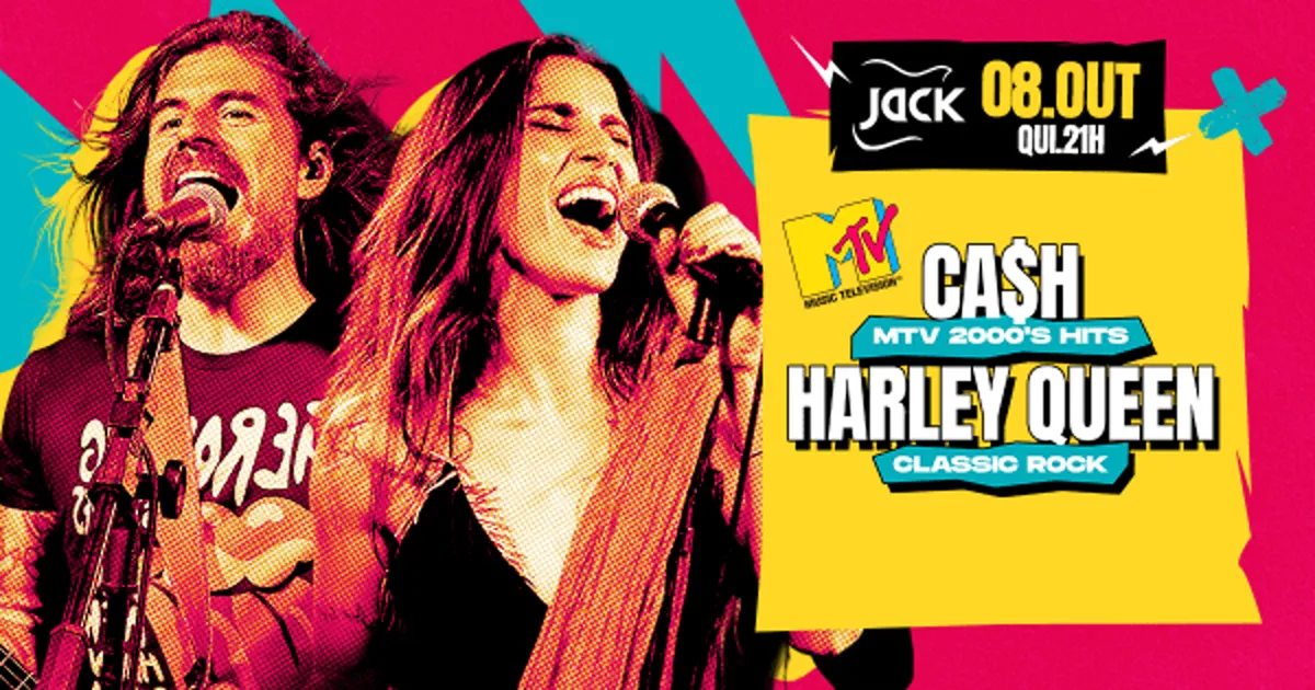 Quinta Jack! Especial Mtv 2000'S Hits | Ca$H (Mtv 2000'S Hits) + Harley Queen (Classic Rock)