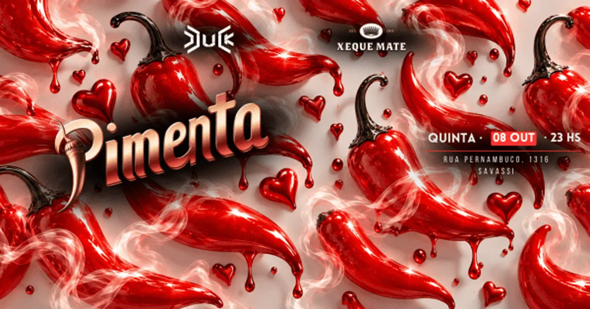 PIMENTA - Toda Quinta Feira