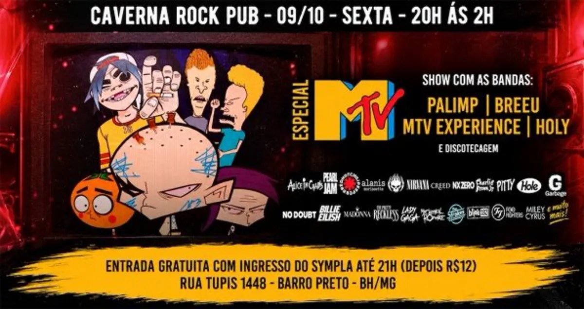09/10- Especial MTV 2000: Offspring, Paramore, Green Day, Pitty, Madonna, Lady Gaga