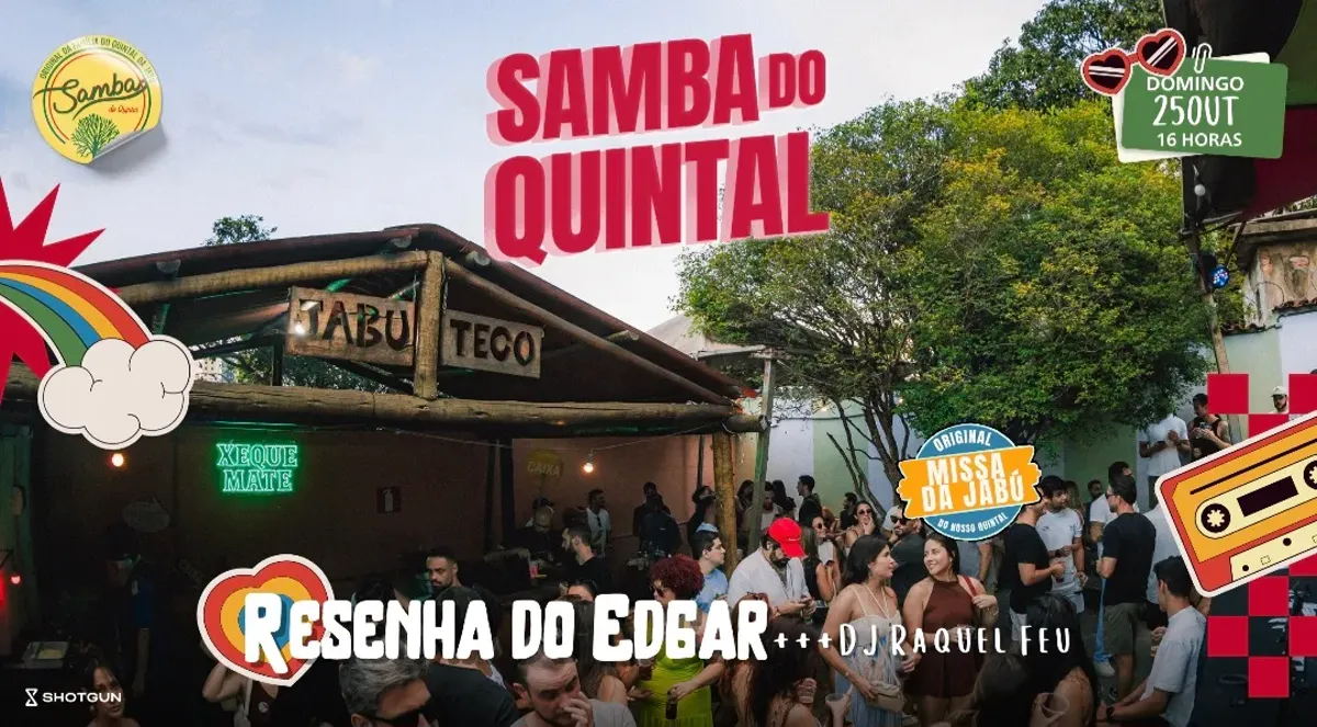 Domingo é dia de jabu! Resenha do Edgar - Dj Raquel Feu