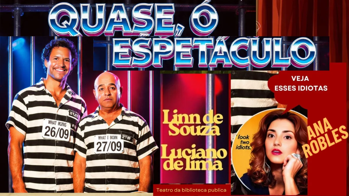 QUASE — comédia na Biblioteca Pública (27/09)