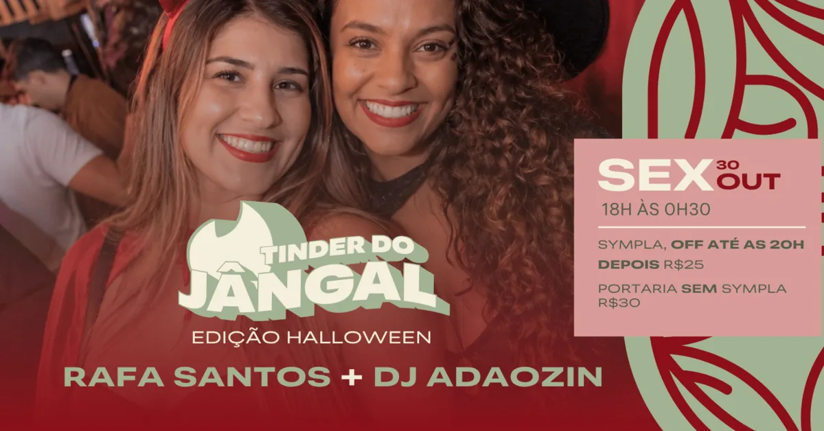 TINDER DO JÂNGAL Edição HALLOWEEN
