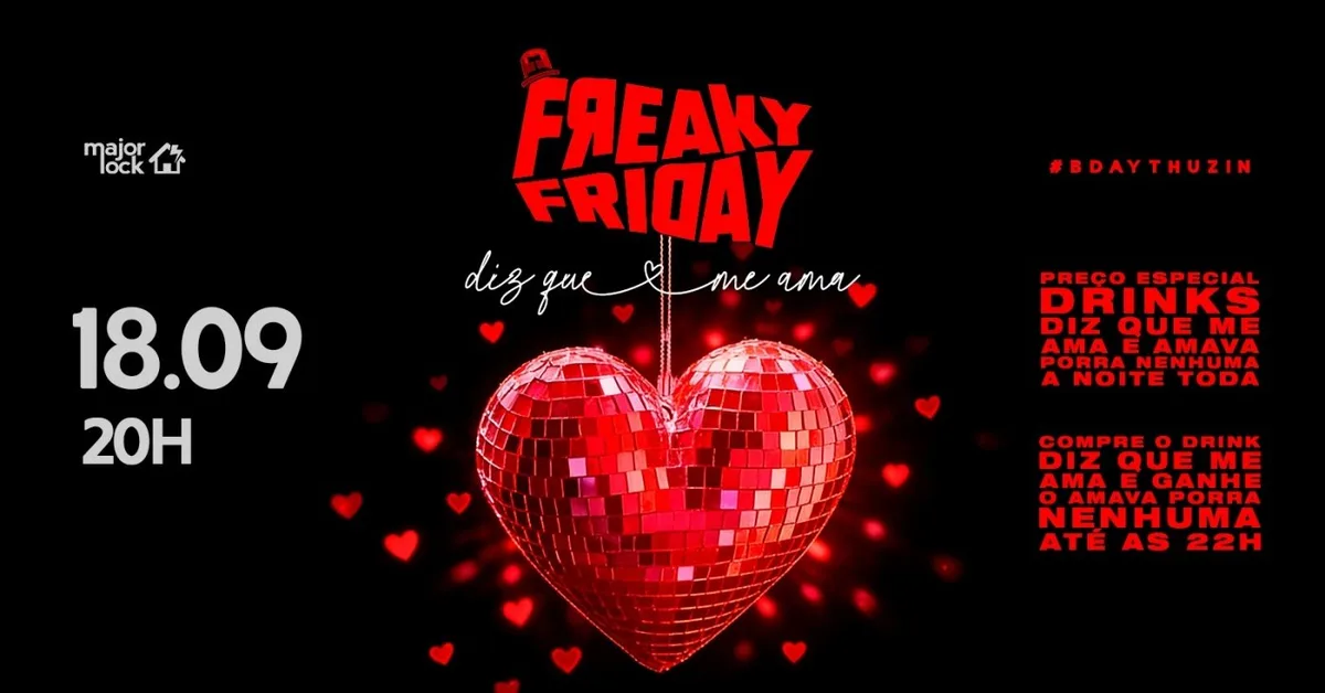 Freaky Friday Diz que me ama|18/09 Major Lock