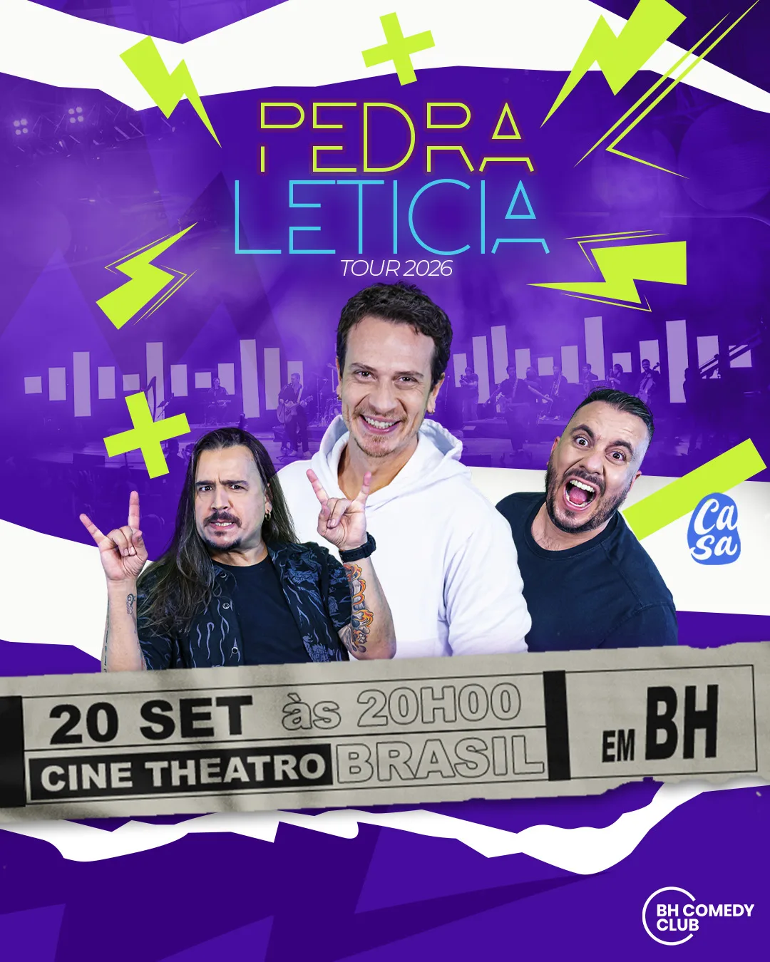 Pedra Leticia Tour 2026