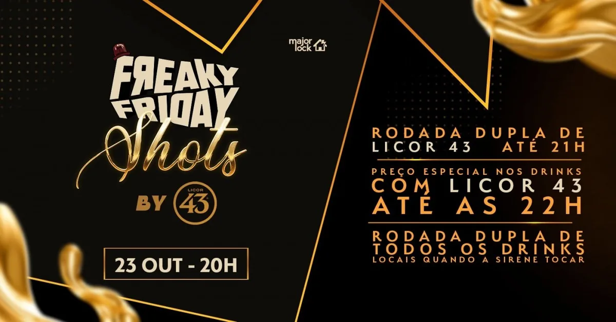 Freaky Friday Shots by Licor 43|23/10 Major Lock