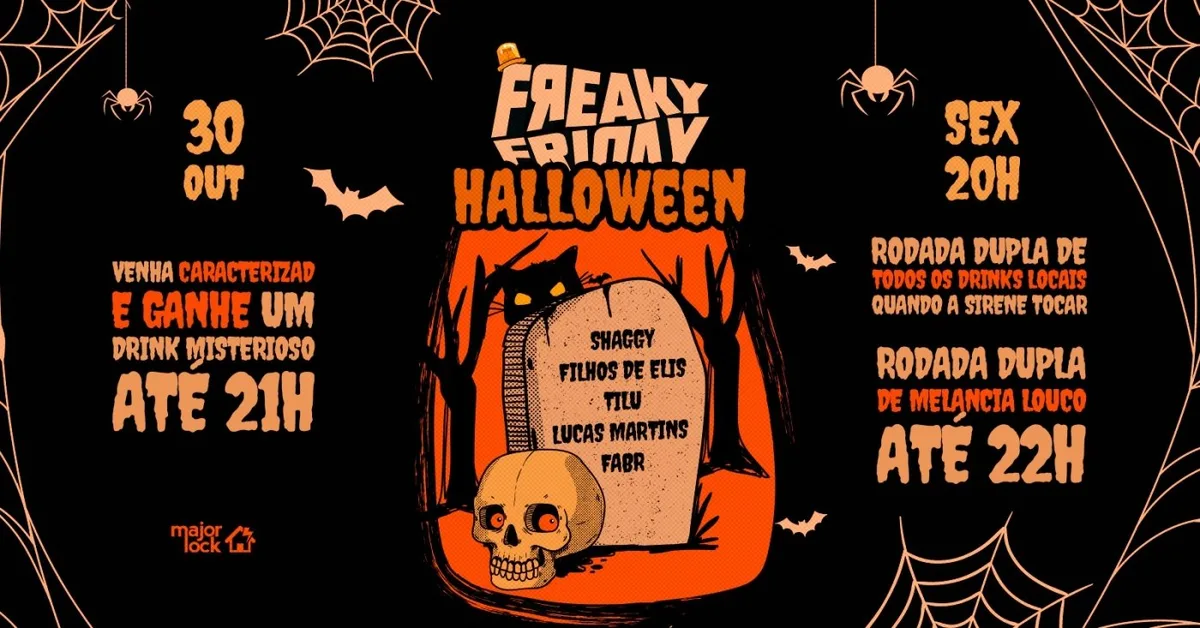 Freaky Friday Halloween|30/10 Major Lock
