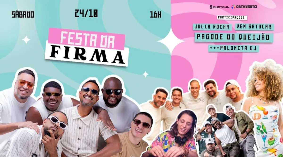 Festa da Firma - 24/10 - Sábado