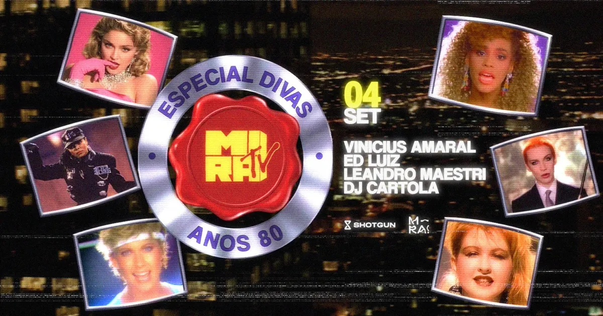 Miratv Anos 80 Especial Divas 04/09 - 22h