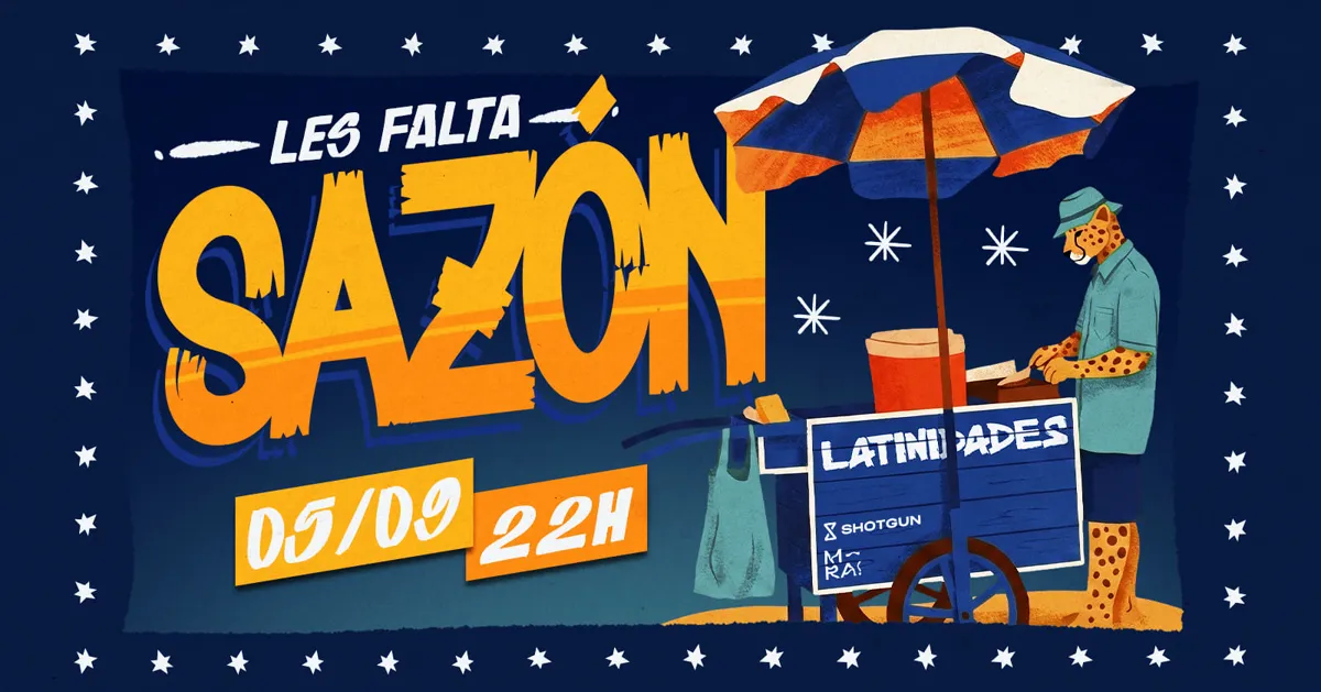 Sazón #5 05/09 - 22h
