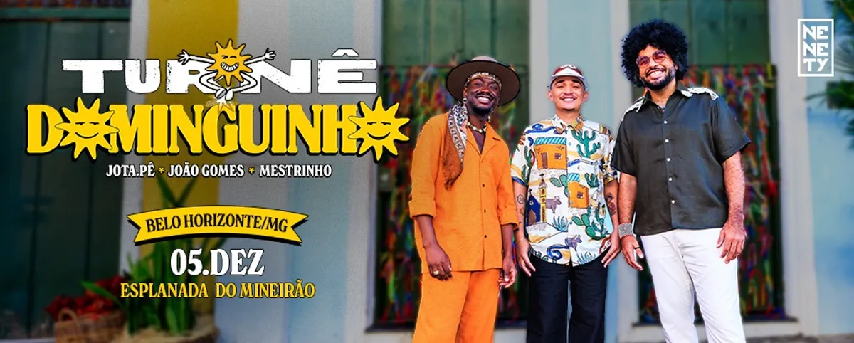 Turnê Dominguinho — João Gomes, Jota.pê e Mestrinho em BH